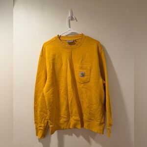 Carhartt WIP Men's Yellow Sweater